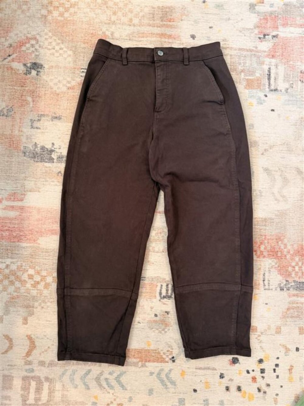 Everlane The Utility Barrel Pant | Dark Chocolate | Regular (8)